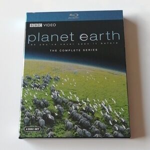 BBC Planet Earth Complete Series 4 Disc BluRay DVD Set